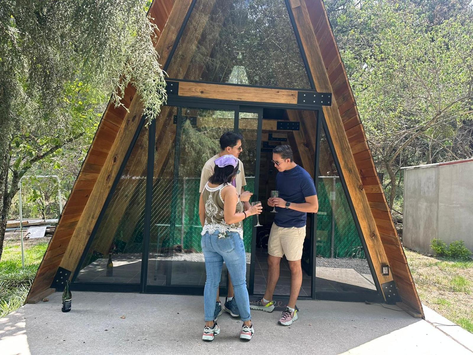 Cabanas Alpina, Romantica Y Acogedora A 10 Minutos Del Centro Tepoztlan Exterior photo