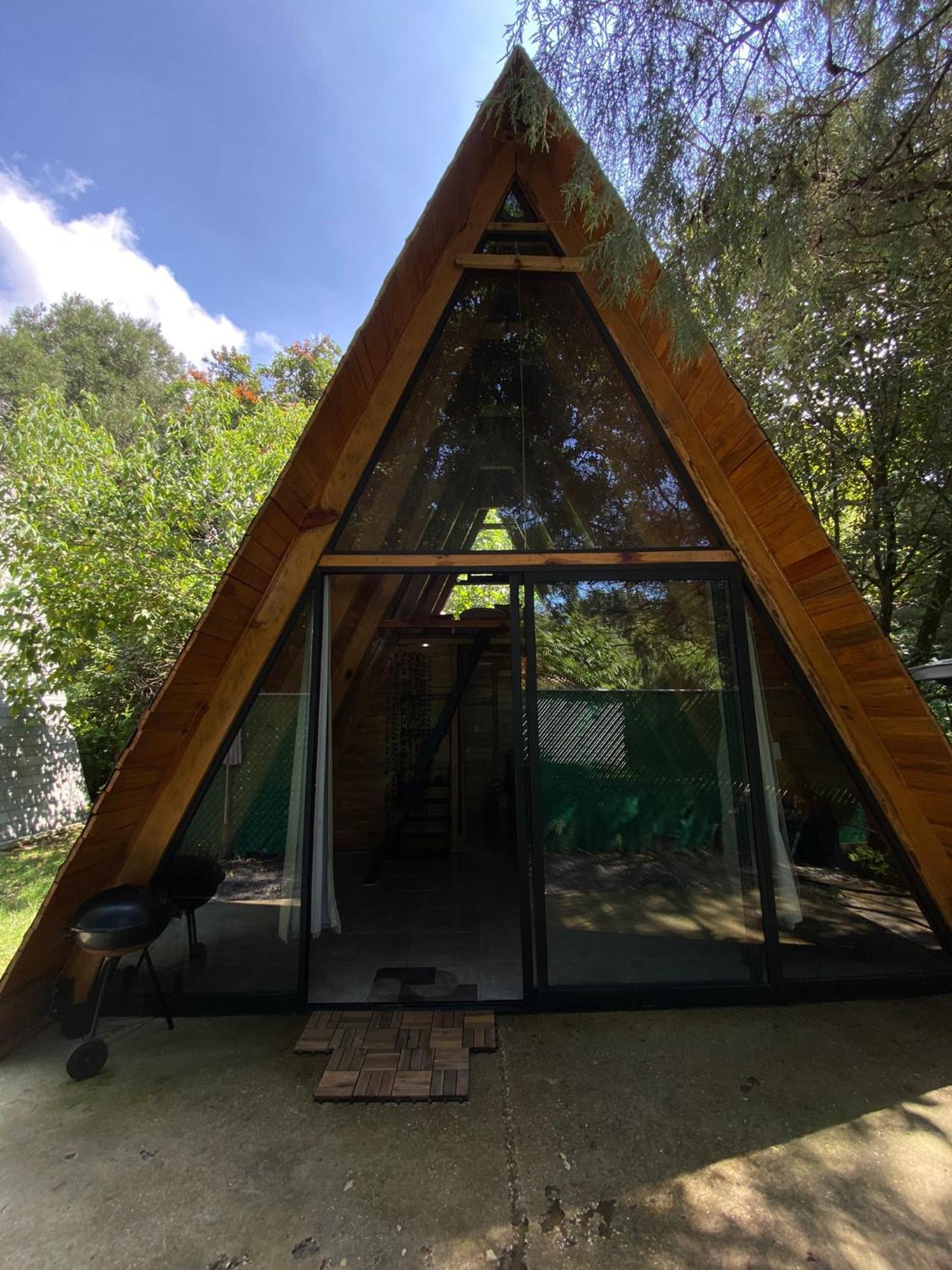 Cabanas Alpina, Romantica Y Acogedora A 10 Minutos Del Centro Tepoztlan Exterior photo