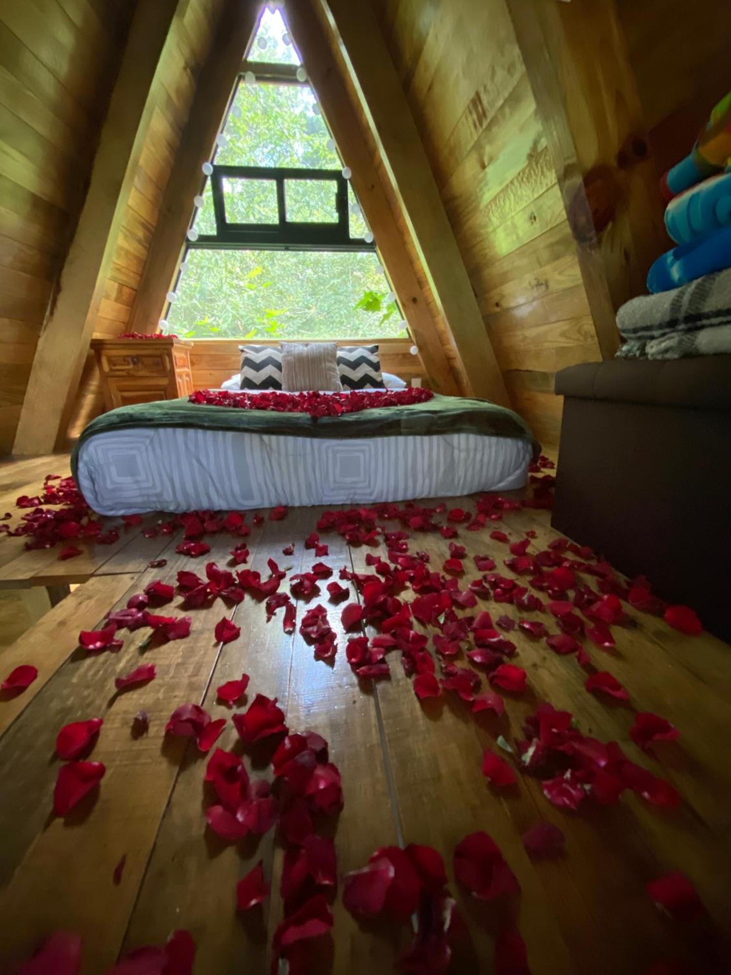 Cabanas Alpina, Romantica Y Acogedora A 10 Minutos Del Centro Tepoztlan Exterior photo